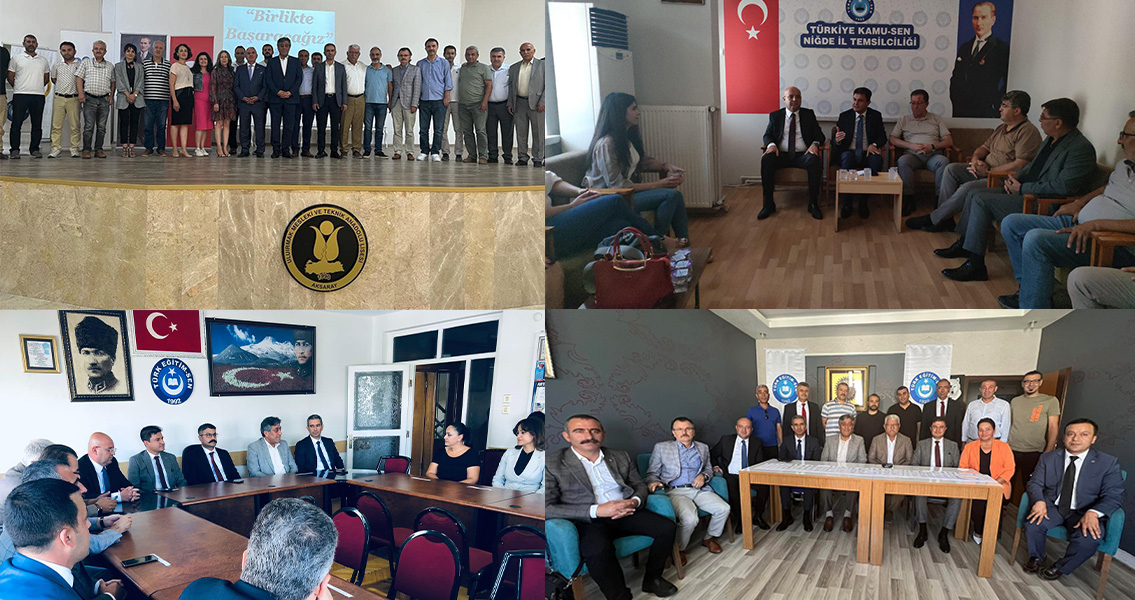 Genel Başkan Yardımcıları Aksaray, Niğde ve Kayseri’de İstişarelerde Bulundu