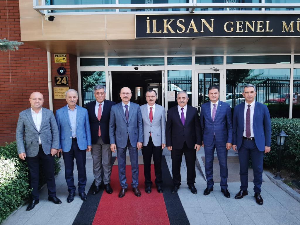 Türk Eğitim-Sen Genel Merkezi’nden İLKSAN’a Hayırlı Olsun Ziyareti.