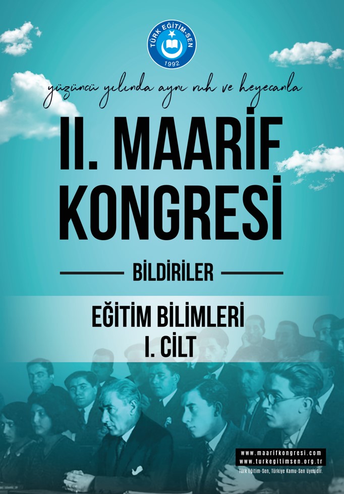 II. Maarif Kongresi Bildiriler Eğitim Bilimleri I. Cilt