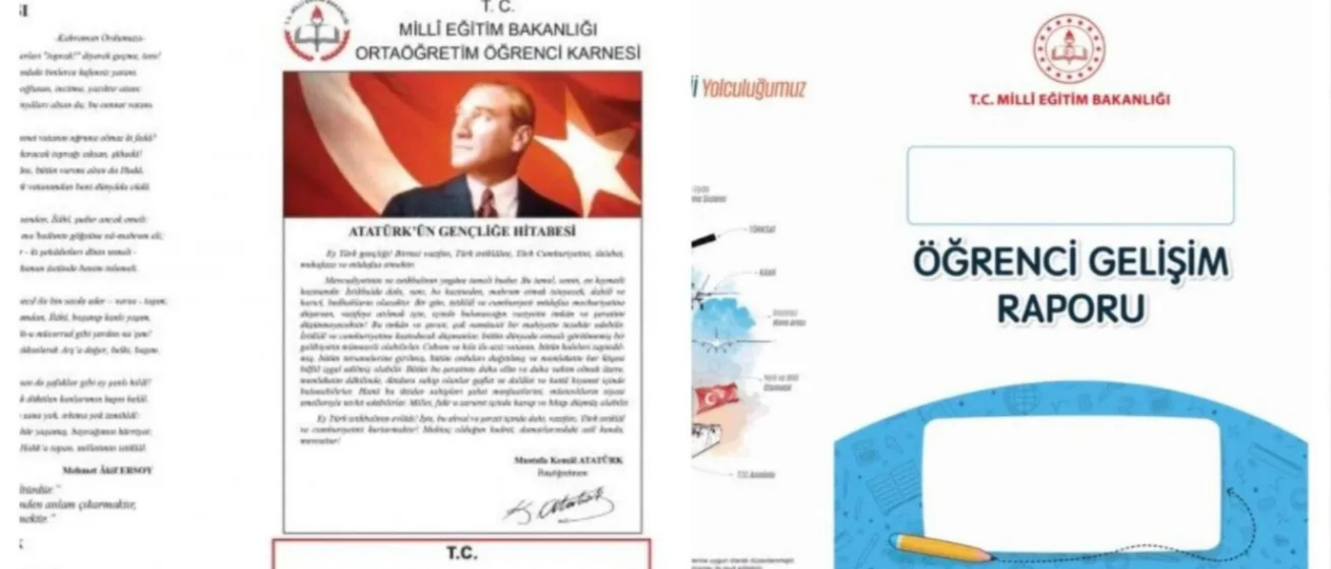 GELİŞİM RAPORLARI KARNE VASFINDA DÜZENLENMELİDİR!