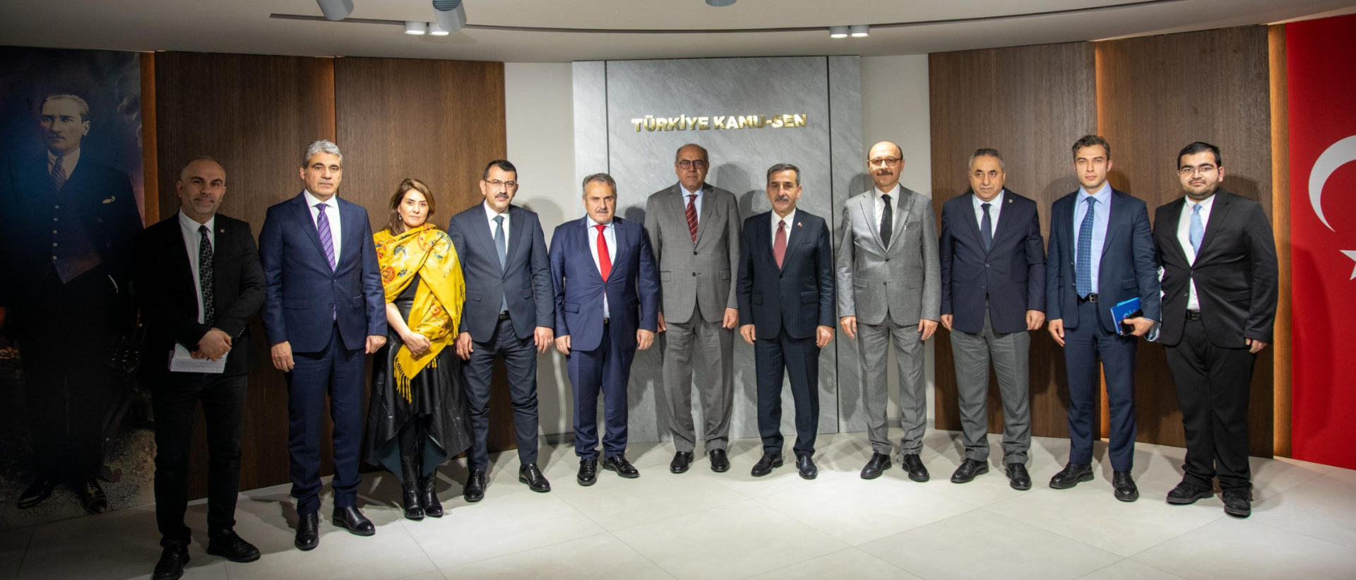 ILO TÜRKİYE TEMSİLCİSİ YASSER AHMED HASSAN’DAN TÜRKİYE KAMU-SEN’E ZİYARET