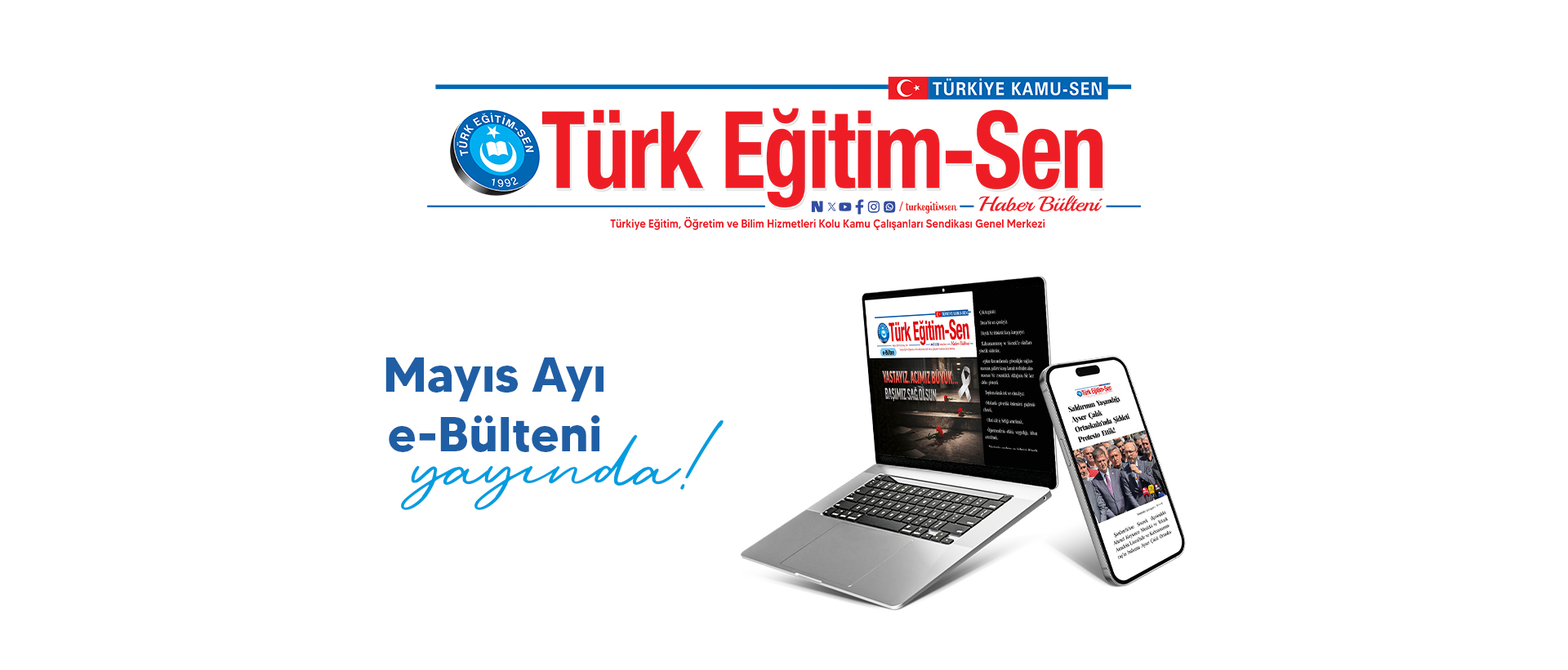 MAYIS AYI E-BÜLTENİ YAYINDA