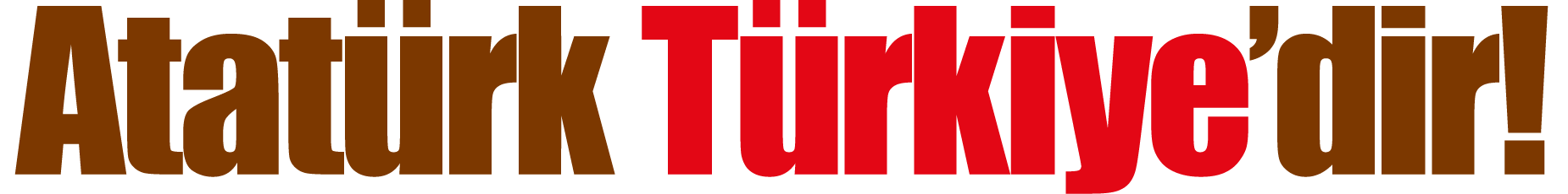 Atatürk Türkiye dir 