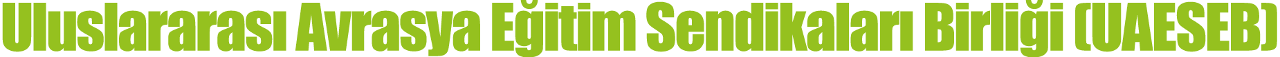 Uluslararası Avrasya Eğitim Sendikaları Birliği (UAESEB)