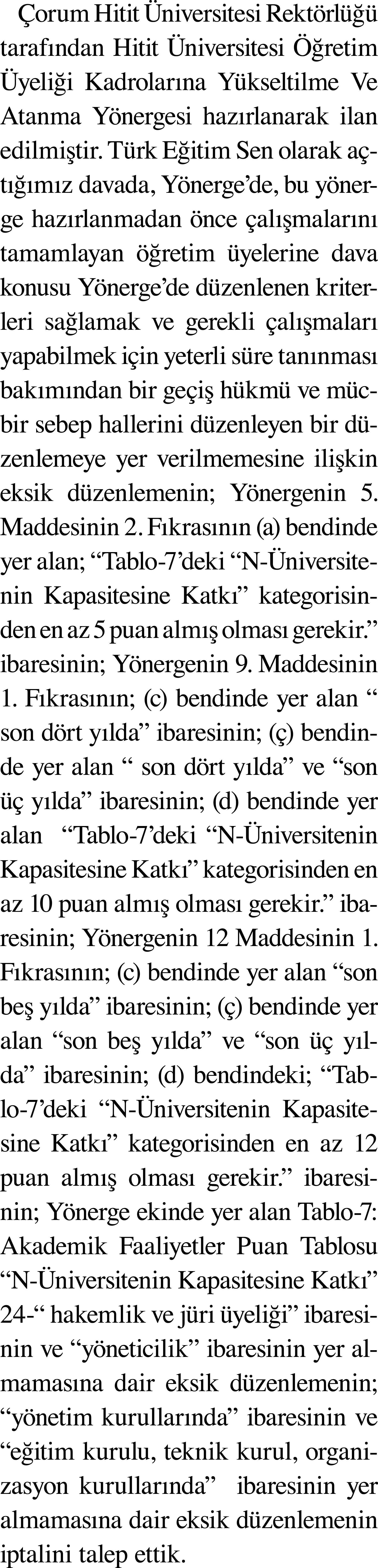 Çorum Hitit Üniversitesi Rektörlüğü tarafından Hitit Üniversitesi Öğretim Üyeliği Kadrolarına Yükseltilme Ve Atanma Y   