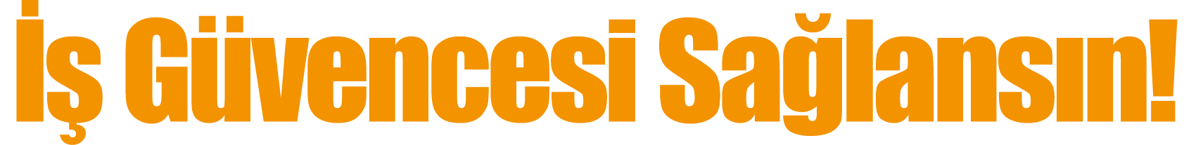 İş Güvencesi Sağlansın 