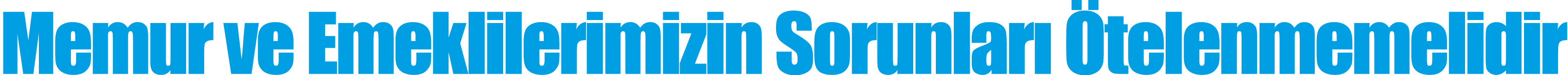 Memur ve Emeklilerimizin Sorunları Ötelenmemelidir