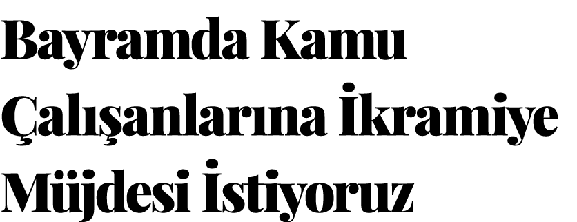 Bayramda Kamu al  anlar na  kramiye M jdesi  stiyoruz