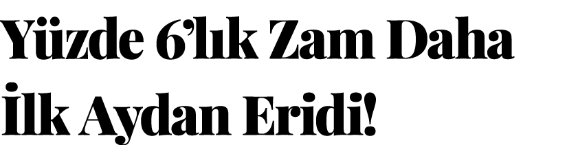 Y zde 6’l k Zam Daha lk Aydan Eridi!