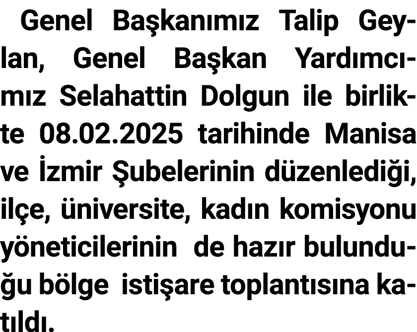 Genel Ba kan m z Talip Geylan, Genel Ba kan Yard mc m z Selahattin Dolgun ile birlikte 08.02.2025 tarihinde Manisa ve...