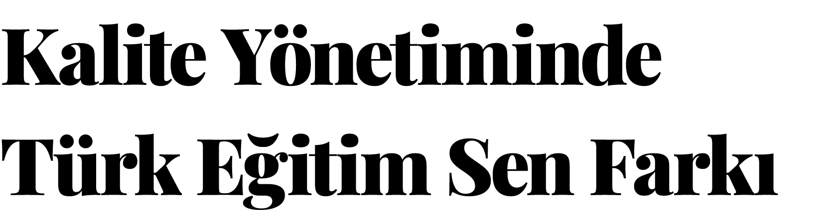 Kalite Yönetiminde Türk Eğitim Sen Farkı