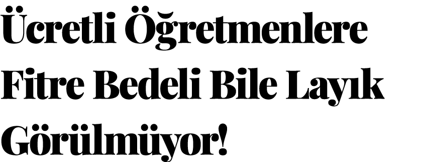  cretli  retmenlere Fitre Bedeli Bile Lay k G r lm yor!